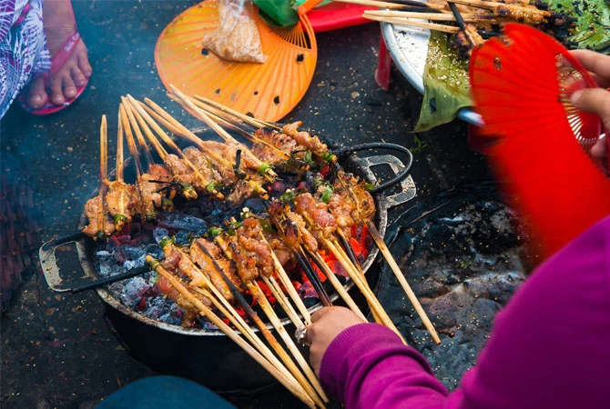 The local barbecue