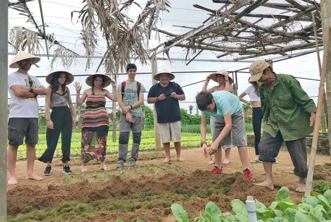 Visit Tra Que Village