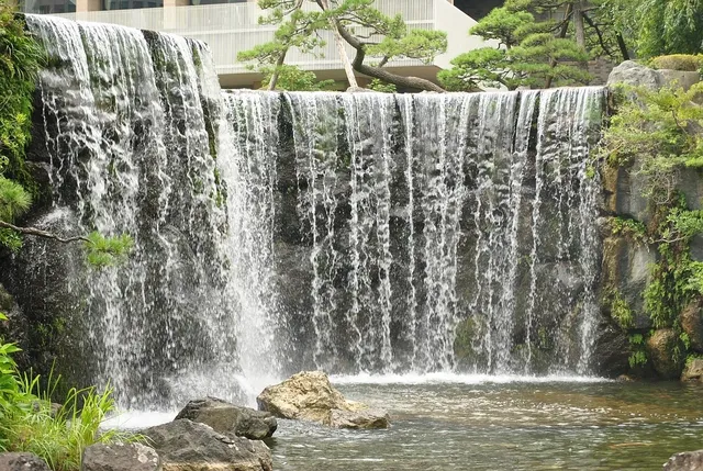Swing over a waterfall in Da Lat
