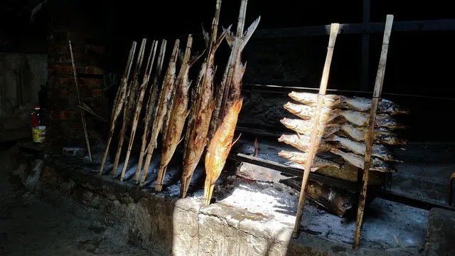 Grilled fish